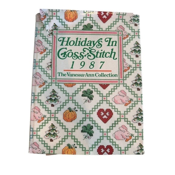 Vintage Vanessa-Ann Collection Holidays In Cross Stitch 1987 - Picture 1 of 7